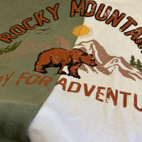 Crop top/ Blouse white and green - Picture 4 of 4